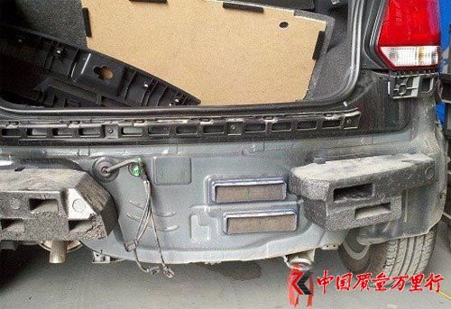 东风日产轩逸没有后防撞梁